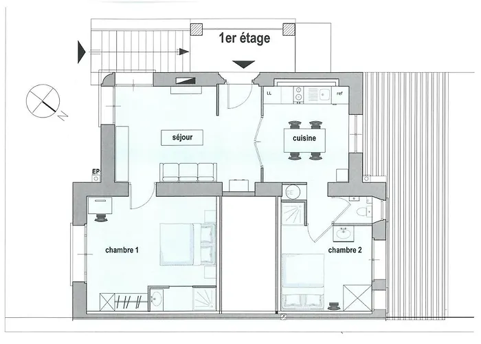 Les Acanthes 2ch Centre *